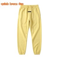 ESSENTIALS Basic Casual Yellow Sweatpants