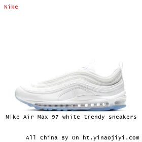 Nike Air Max 97 white trendy sneakers