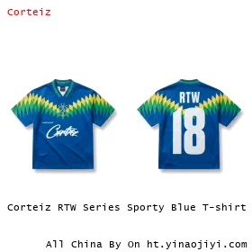 Corteiz RTW Series Sporty Blue T-shirt