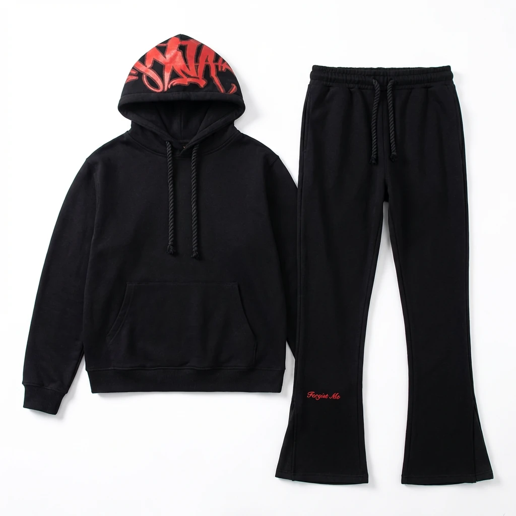 SynaWorld Printed Trendy and Cool Style Set