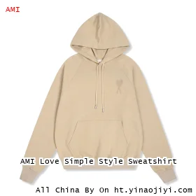 AMI Love Simple Style Sweatshirt