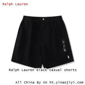 Ralph Lauren black casual shorts