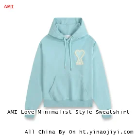 AMI Love Minimalist Style Sweatshirt