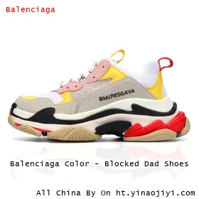 Balenciaga Color - Blocked Dad Shoes