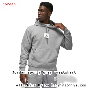 Jordan sporty grey sweatshirt