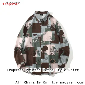 Trapstar Printed Retro Style Shirt