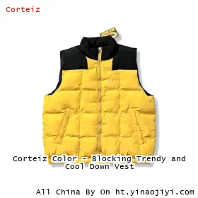 Corteiz Color - Blocking Trendy and Cool Down Vest