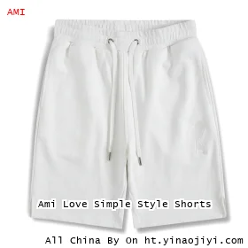 Ami Love Simple Style Shorts