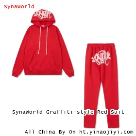 SynaWorld Graffiti-style Red Suit