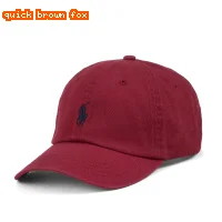 Ralph Lauren Horse Logo Retro Style Red Hat