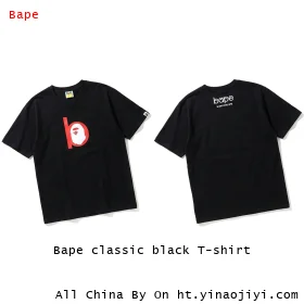 Bape classic black T-shirt