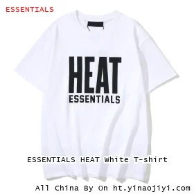 ESSENTIALS HEAT White T-shirt