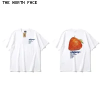 Stussy Strawberry Print White T-shirt