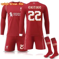 The red jerseys of the Liverpool football series.
