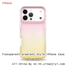 Transparent Gradient Style iPhone Case
