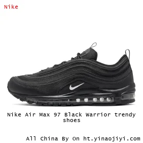 Nike Air Max 97 Black Warrior trendy shoes