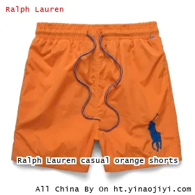 Ralph Lauren casual orange shorts