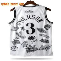 Philadelphia No. 3 Allen Iverson retro style jersey