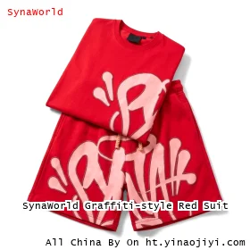 SynaWorld Graffiti-style Red Suit