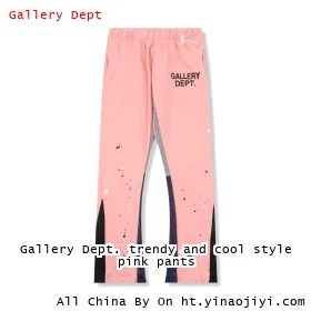 Gallery Dept. trendy and cool style pink pants