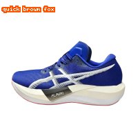ASICS racing blue and white sports shoes