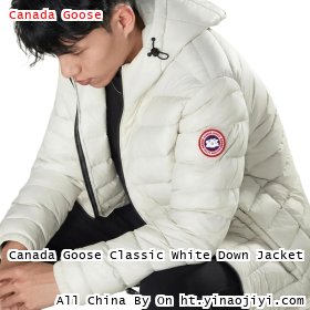 Canada Goose Classic White Down Jacket