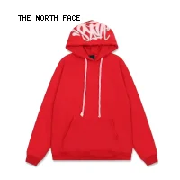 SynaWorld Graffiti Trendy Cool Style Red Hoodie