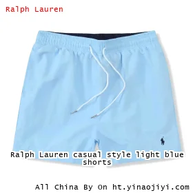 Ralph Lauren casual style light blue shorts
