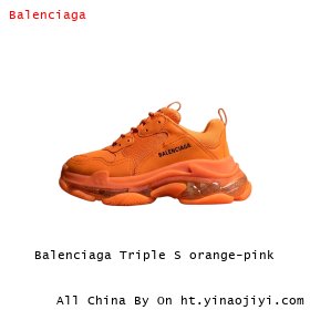 Balenciaga Triple S orange-pink