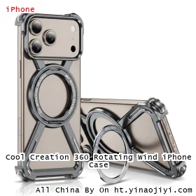 Cool Creation 360 Rotating Wind iPhone Case