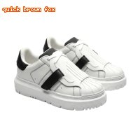 Dior black and white minimalist style board shoes