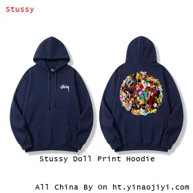 Stussy Doll Print Hoodie