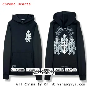 Chrome Hearts Cross Dark Style Sweatshirt