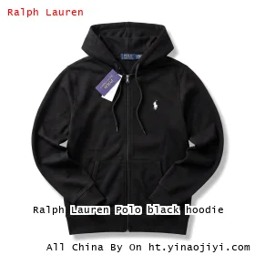 Ralph Lauren Polo black hoodie