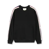 Gucci striped casual style black sweatshirt