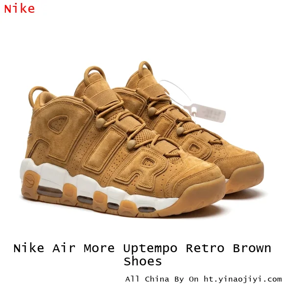 Nike Air More Uptempo Retro Brown Shoes
