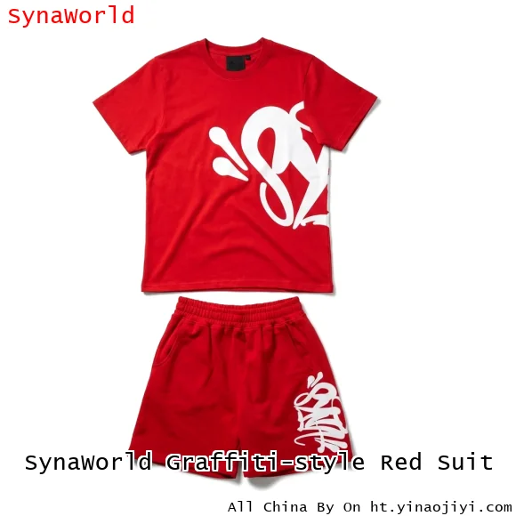 SynaWorld Graffiti-style Red Suit