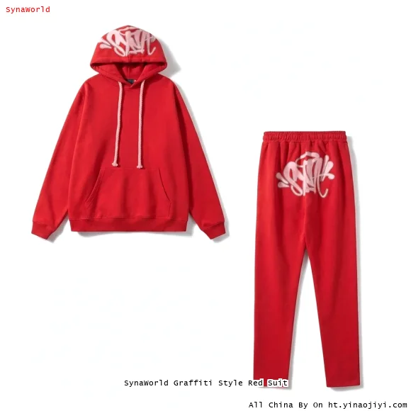 SynaWorld Graffiti Style Red Suit